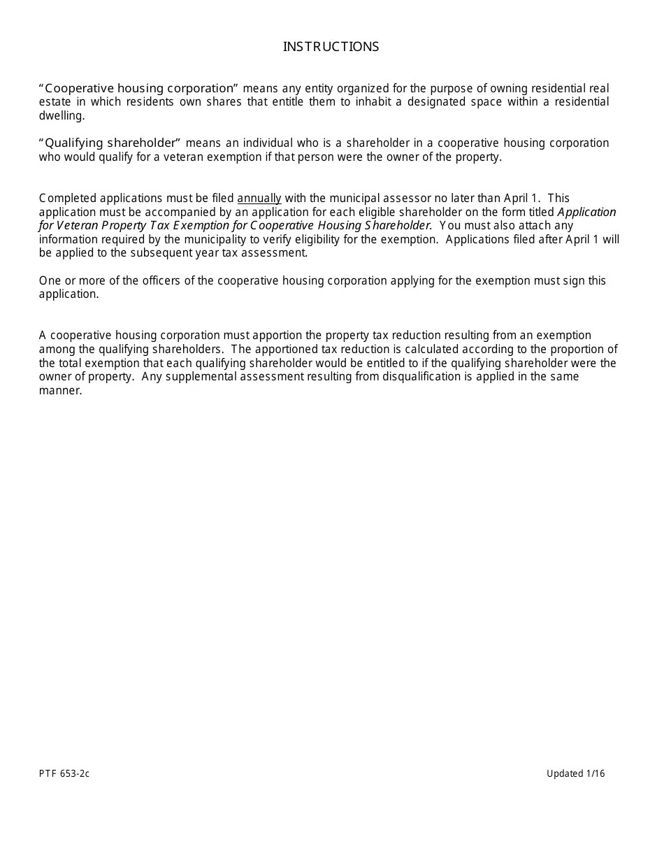 Form PTF6532C Fill Out, Sign Online and Download Printable PDF