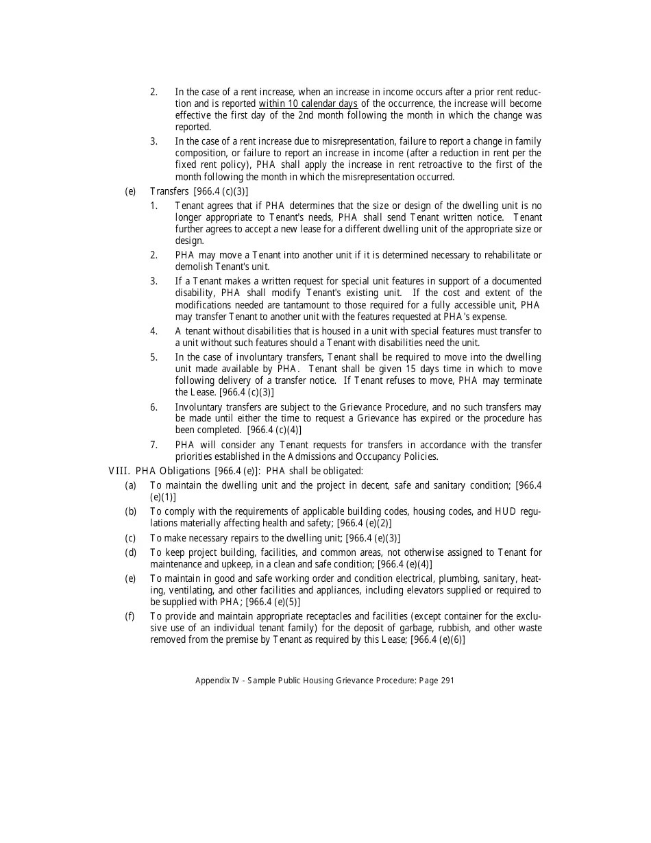 Public Housing Authority Lease Agreement Template Fill Out, Sign