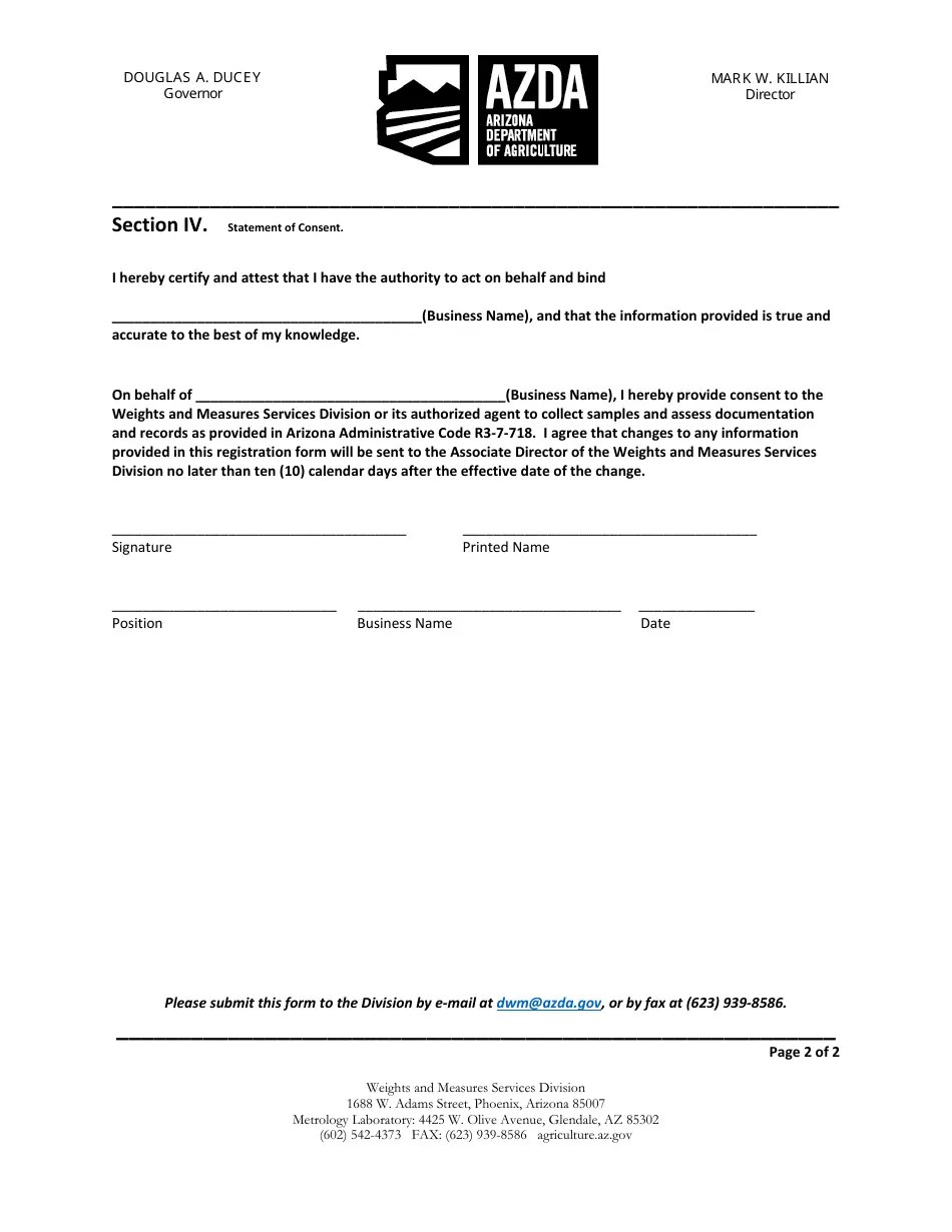 Arizona Arizona Biofuel Annual Report Form Fill Out, Sign Online and