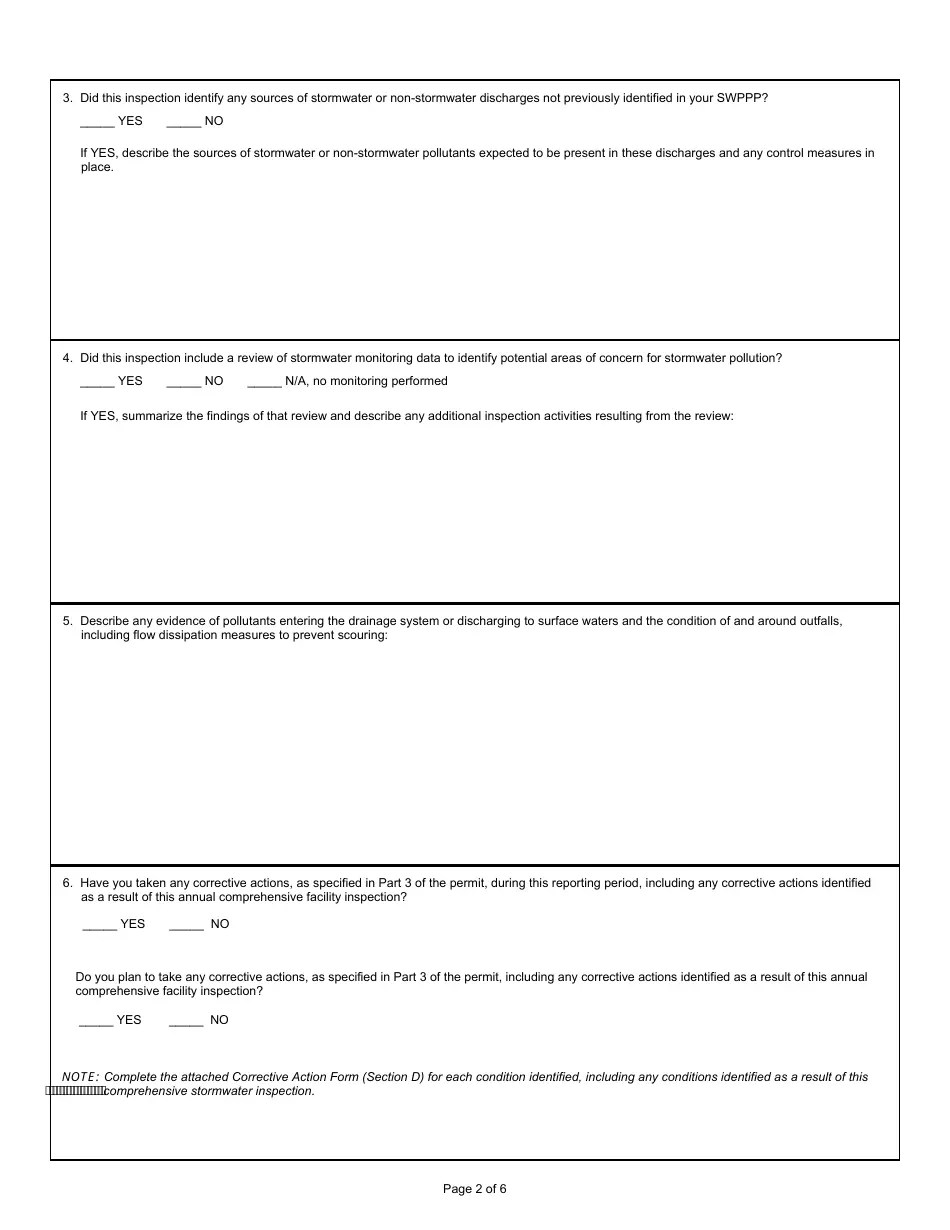 Arizona Annual Report Form for the Nonmining and Mining MultiSector
