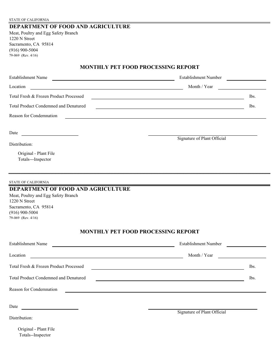 Form 79069 Fill Out, Sign Online and Download Fillable PDF