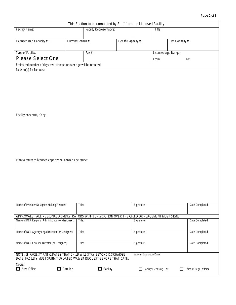 Form DCF2153 Fill Out, Sign Online and Download Fillable PDF