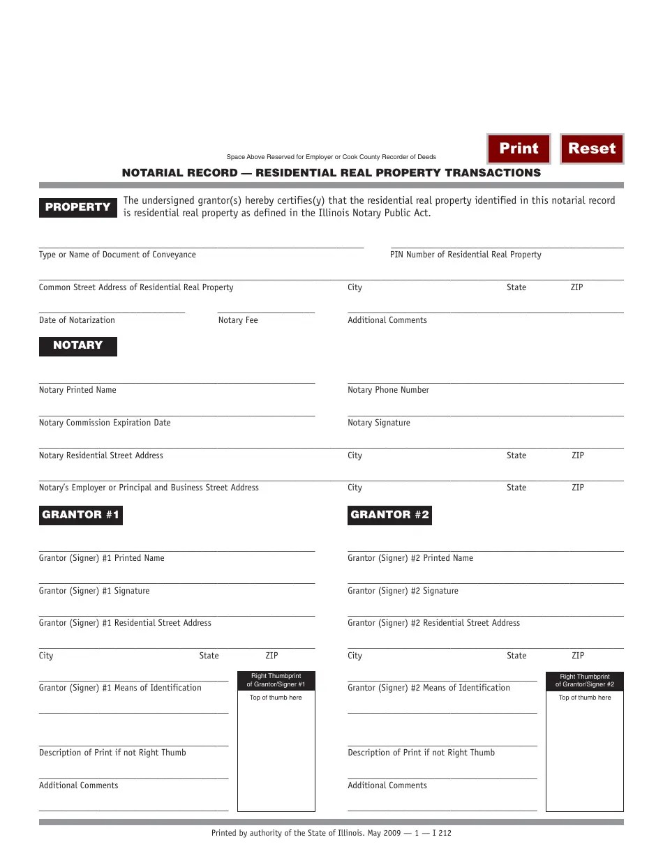 Form I212 Fill Out, Sign Online and Download Fillable PDF, Illinois Templateroller