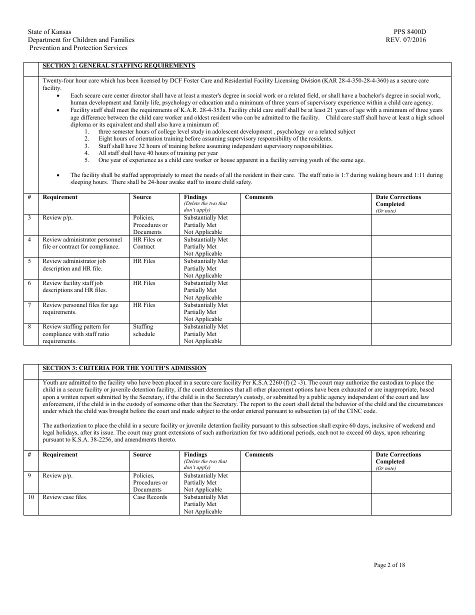 Form PPS8400D Fill Out, Sign Online and Download Printable PDF