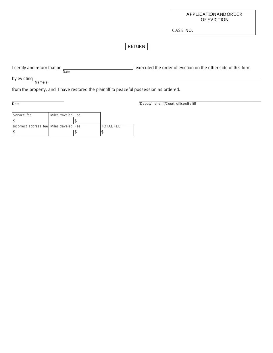 Form DC107 Fill Out, Sign Online and Download Fillable PDF, Michigan
