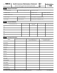 IRS Form 1095-A - 2019 - Fill Out, Sign Online and Download Printable