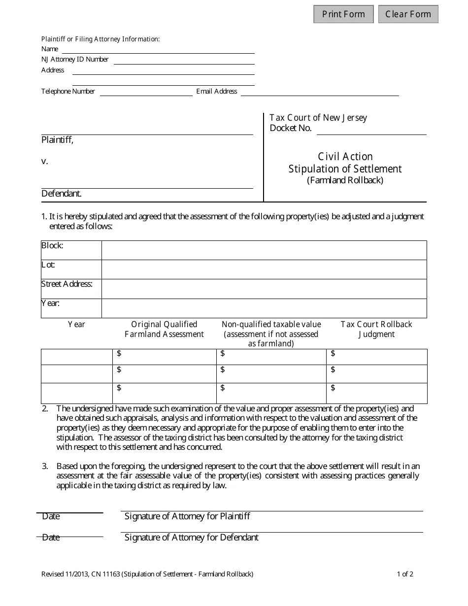 Form 11163 Fill Out, Sign Online and Download Fillable PDF, New