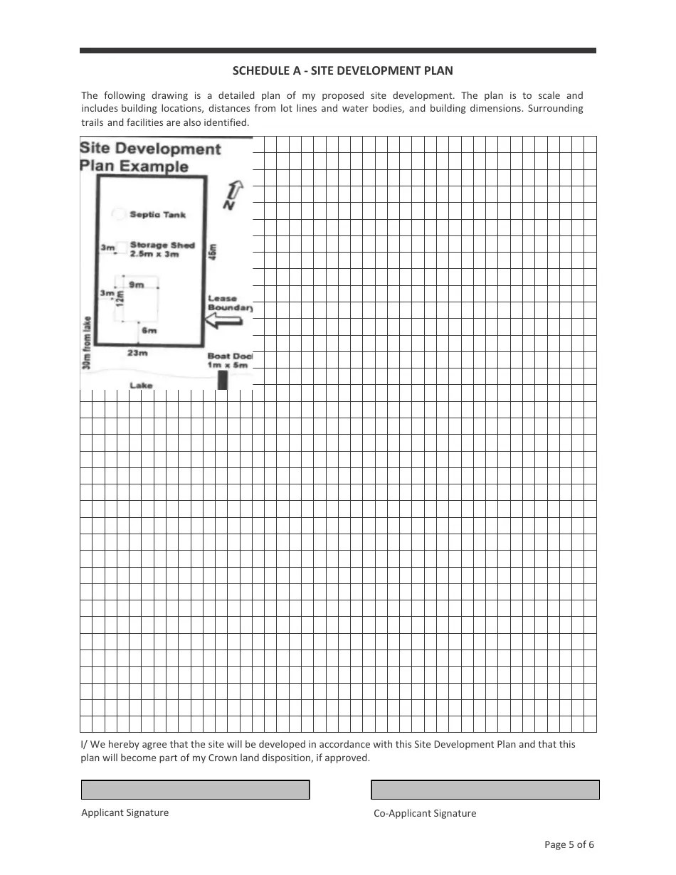 Saskatchewan Canada Application for Crown Land Disposition Fill Out