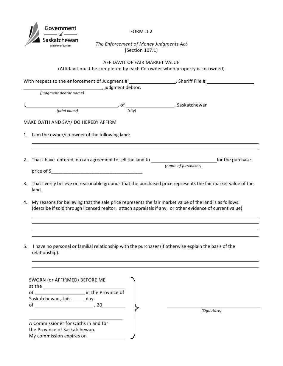 Form JJ.2 Fill Out, Sign Online and Download Printable PDF