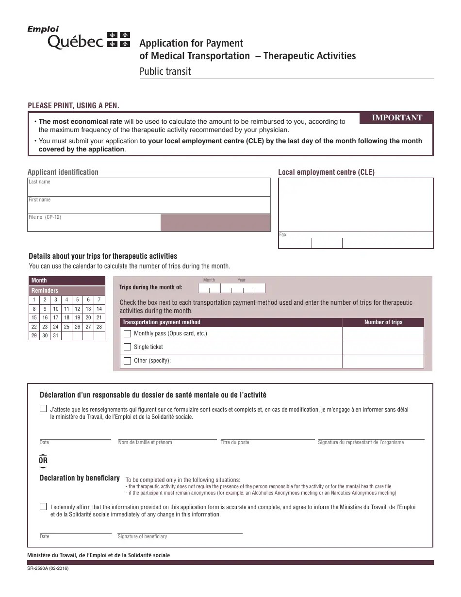 Form SR2590A Fill Out, Sign Online and Download Printable PDF
