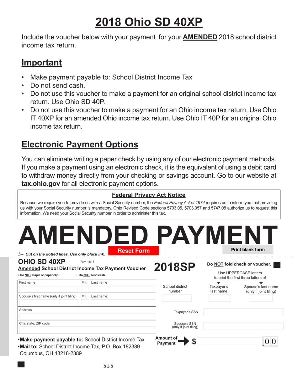 Form SD100 2018 Fill Out, Sign Online and Download Fillable PDF