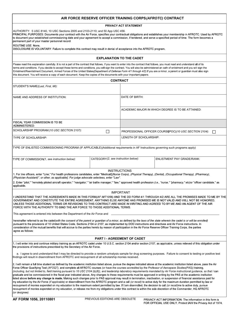 Dd Form 1056