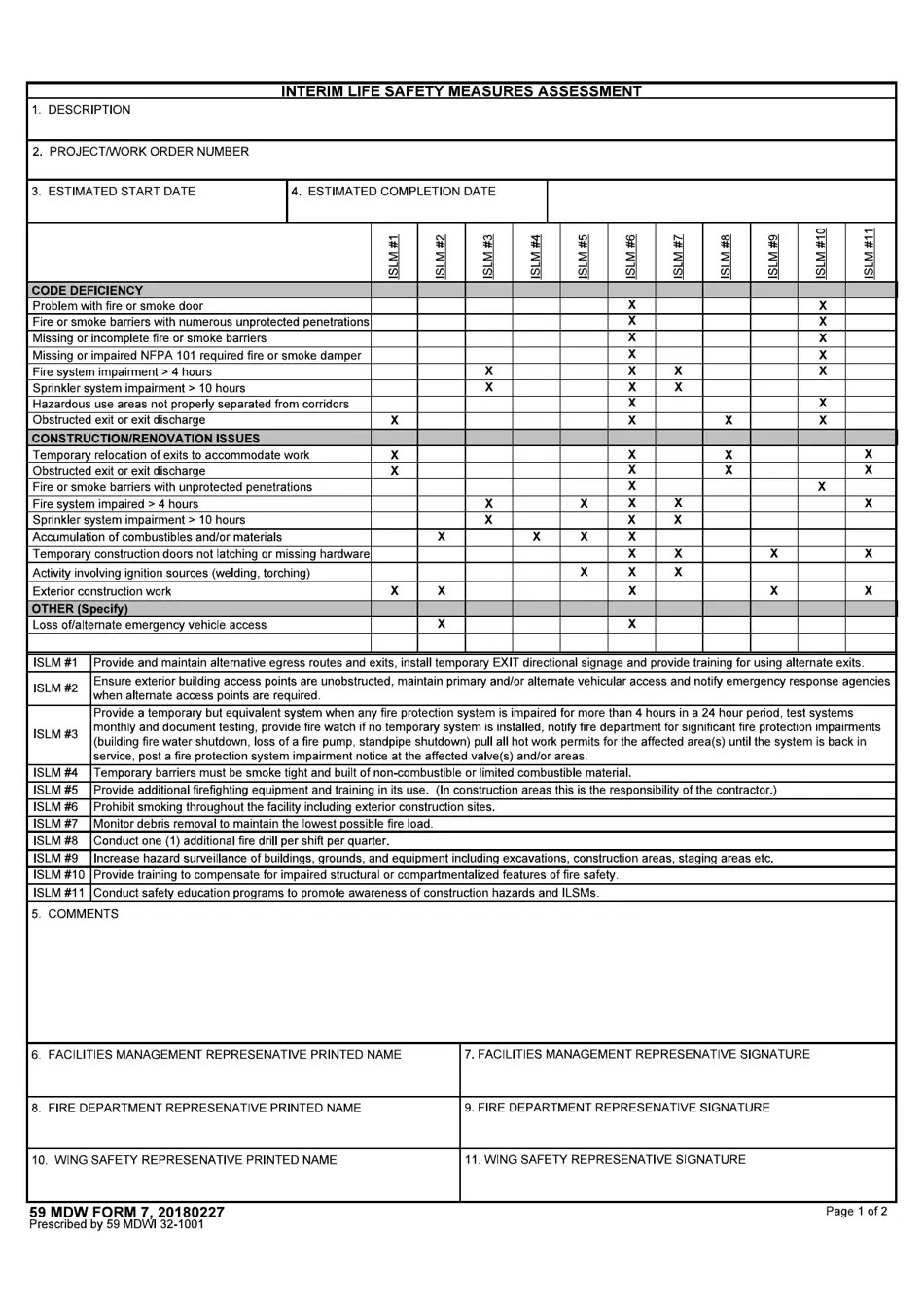 59 MDW Form 7 Fill Out, Sign Online and Download Fillable PDF Templateroller