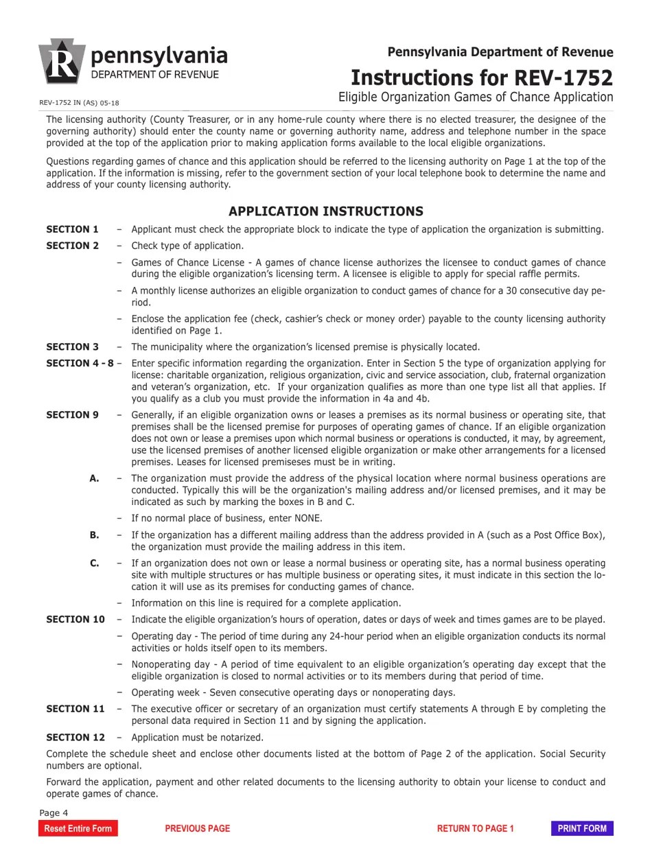 Form REV1752 Fill Out, Sign Online and Download Fillable PDF