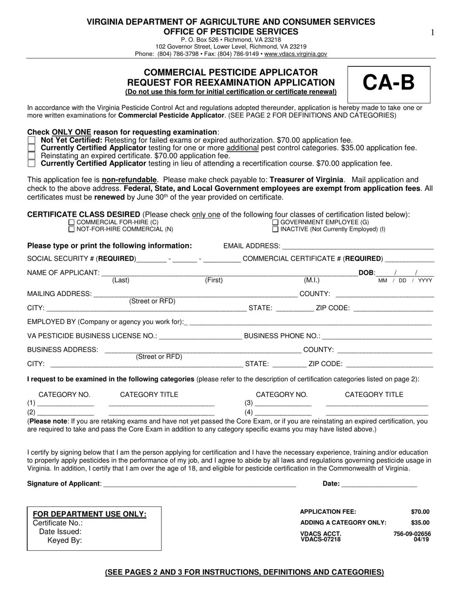 Form VDACS07218 Fill Out, Sign Online and Download Printable PDF