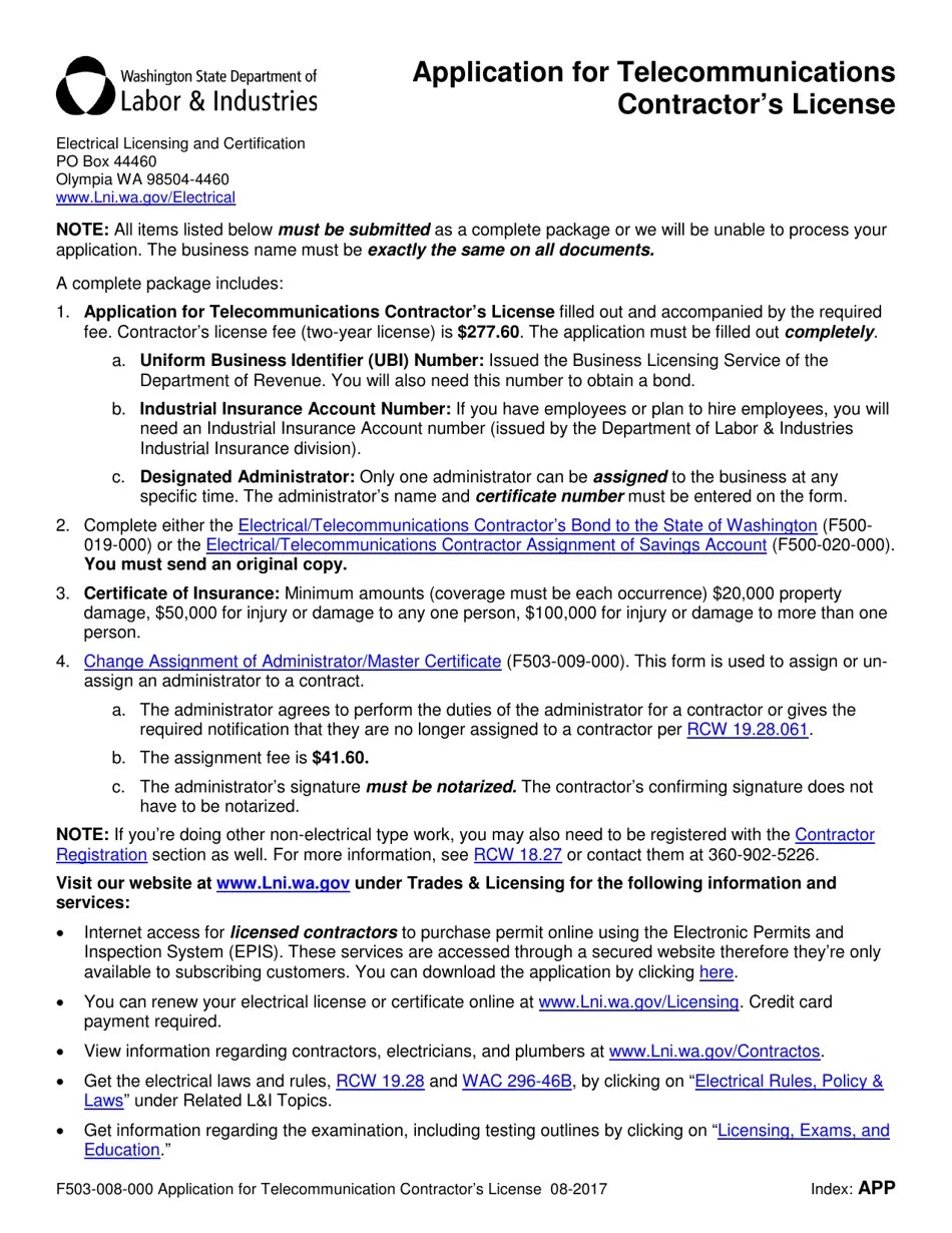 Form F503008000 Fill Out, Sign Online and Download Fillable PDF