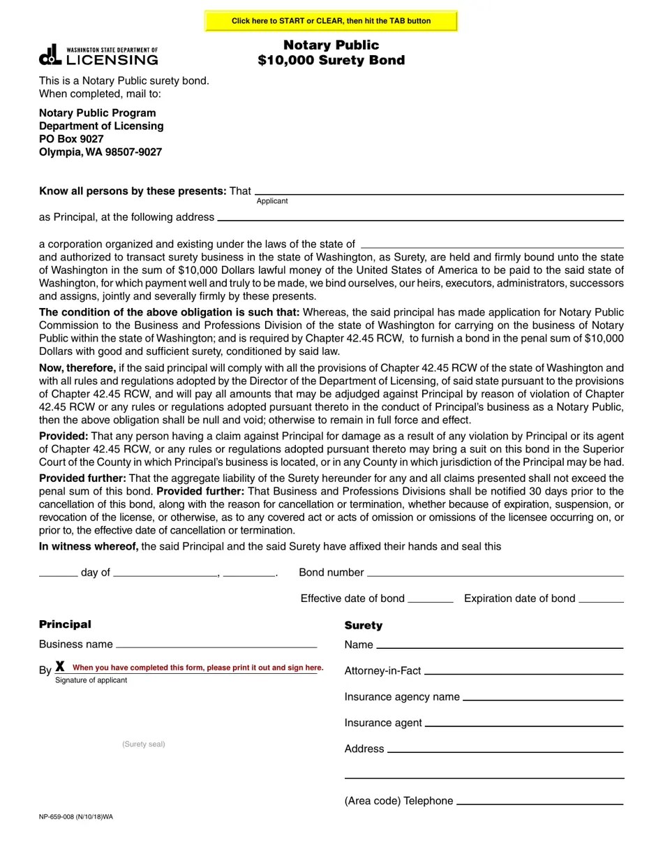 Form NP659008 Fill Out, Sign Online and Download Fillable PDF