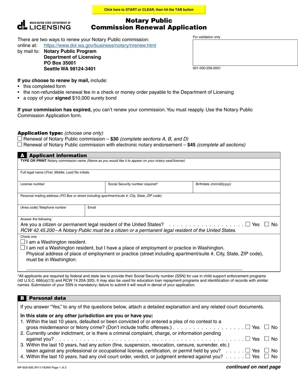 Form NP659006 Fill Out, Sign Online and Download Fillable PDF