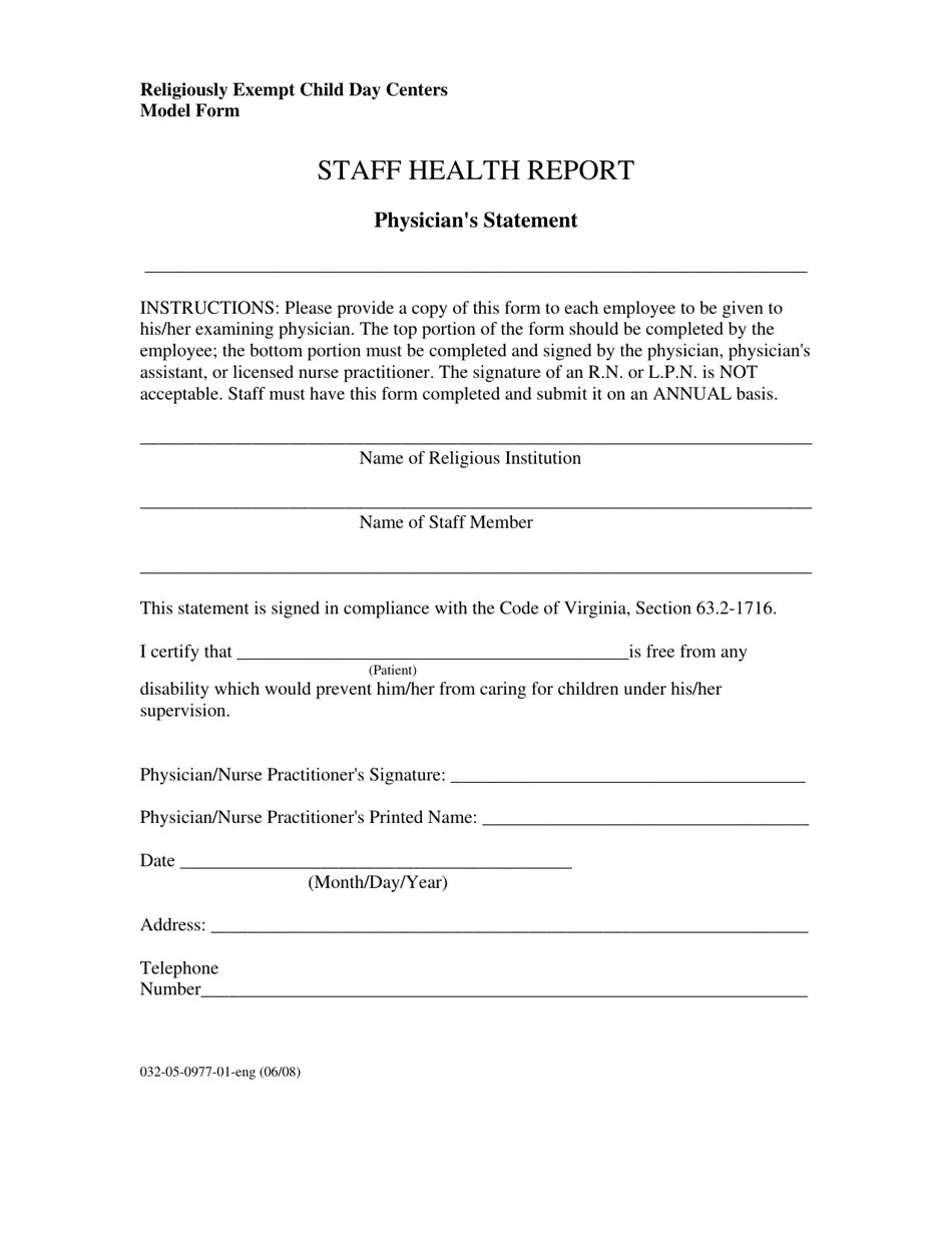 Form 03205097701ENG Fill Out, Sign Online and Download Printable