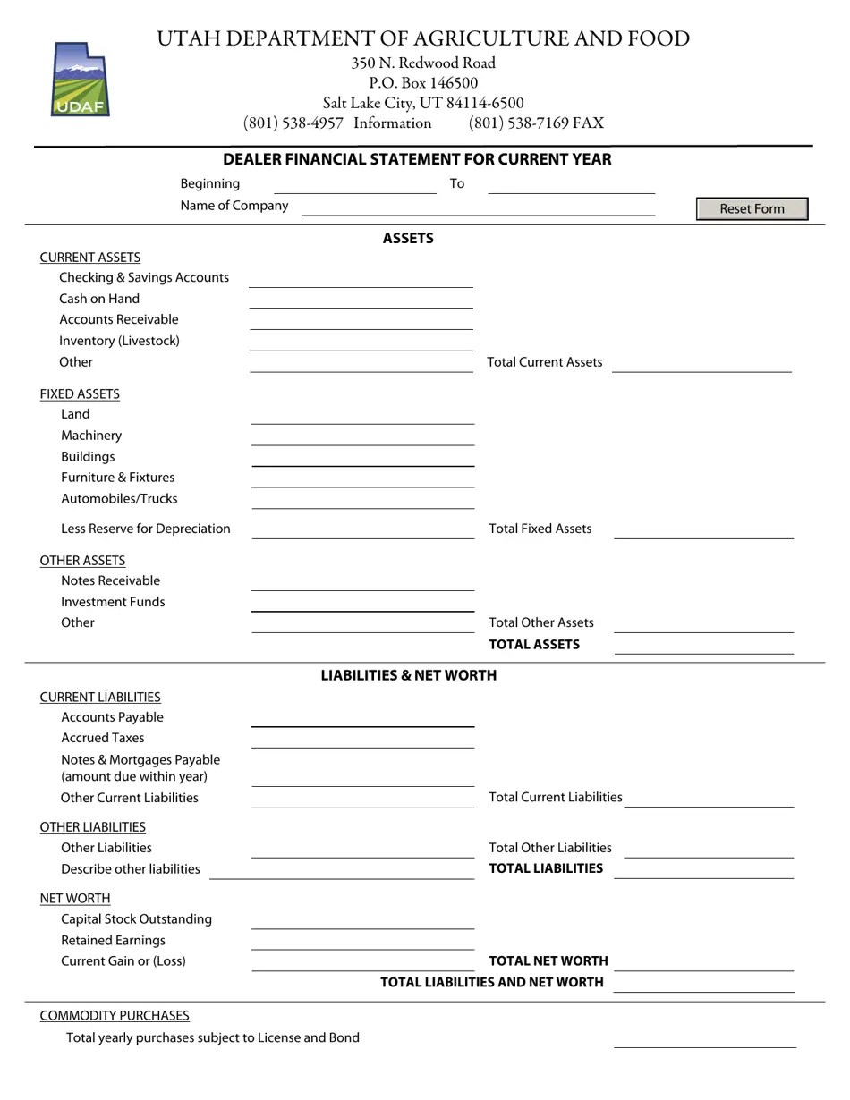 Utah Application for Livestock Dealers License (1921) Fill Out, Sign
