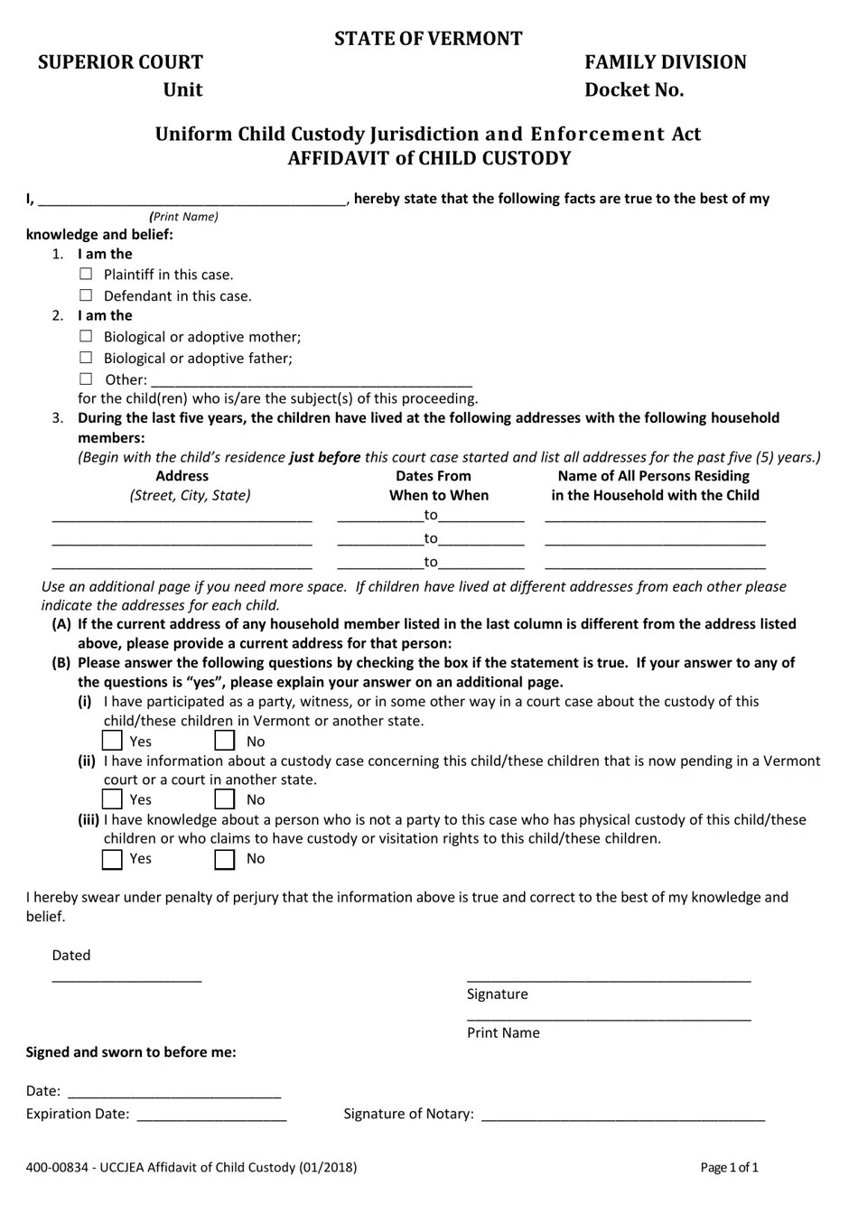 Form 40000834 Fill Out, Sign Online and Download Fillable PDF