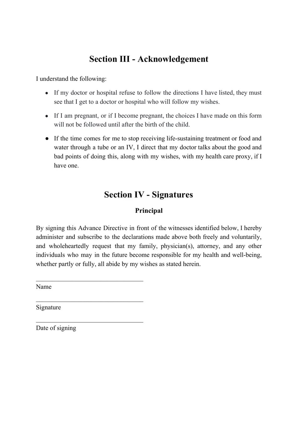 Missouri Advance Directive for Health Care Form Fill Out, Sign Online