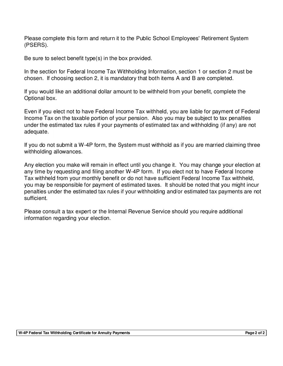 Form PSRS996 Fill Out, Sign Online and Download Printable PDF