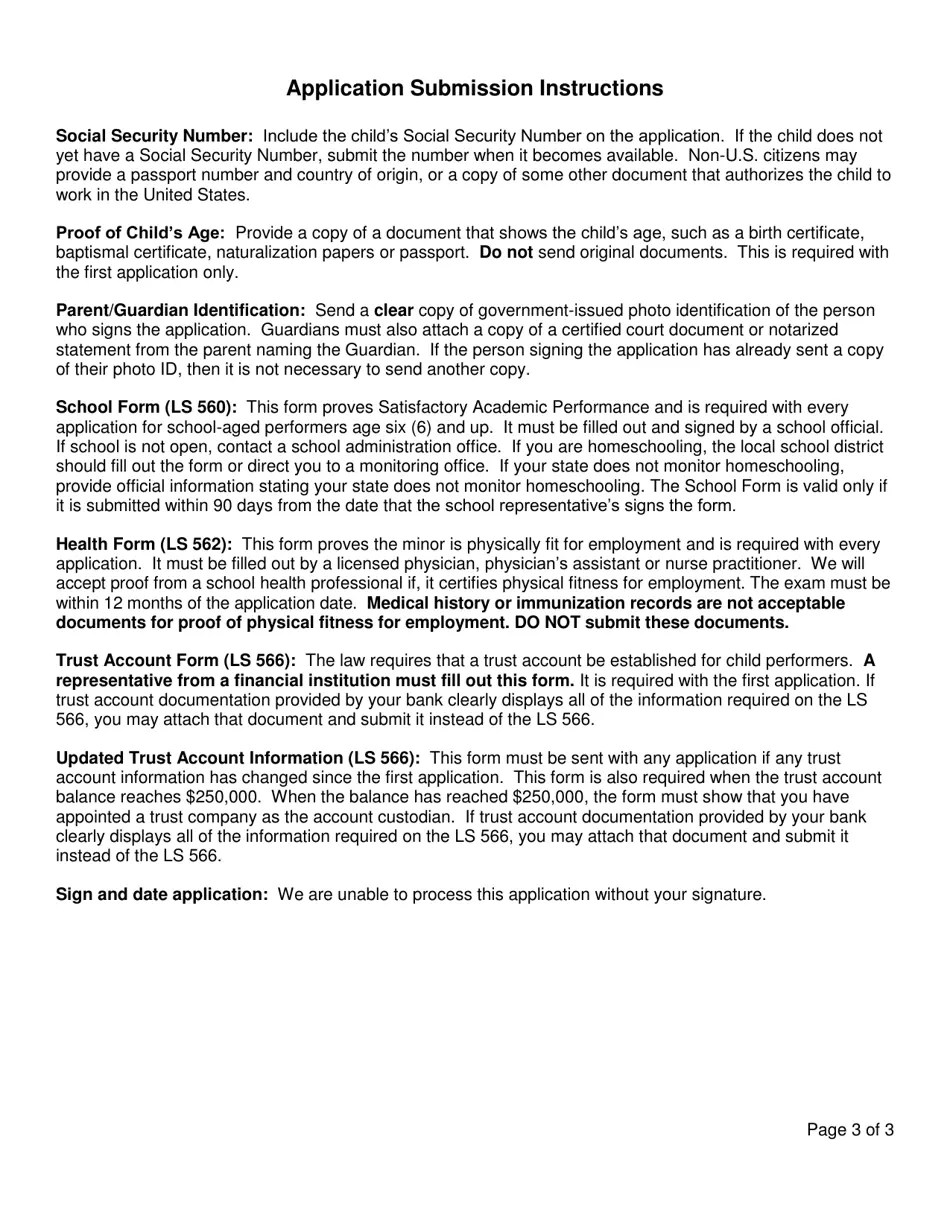 Form LS561 Fill Out, Sign Online and Download Printable PDF, New York Templateroller