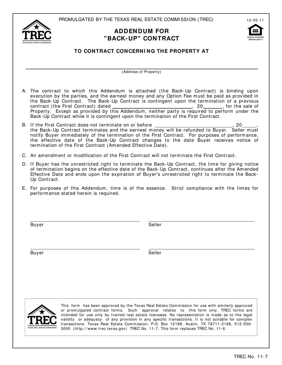 TREC Form 117 Fill Out, Sign Online and Download Fillable PDF, Texas
