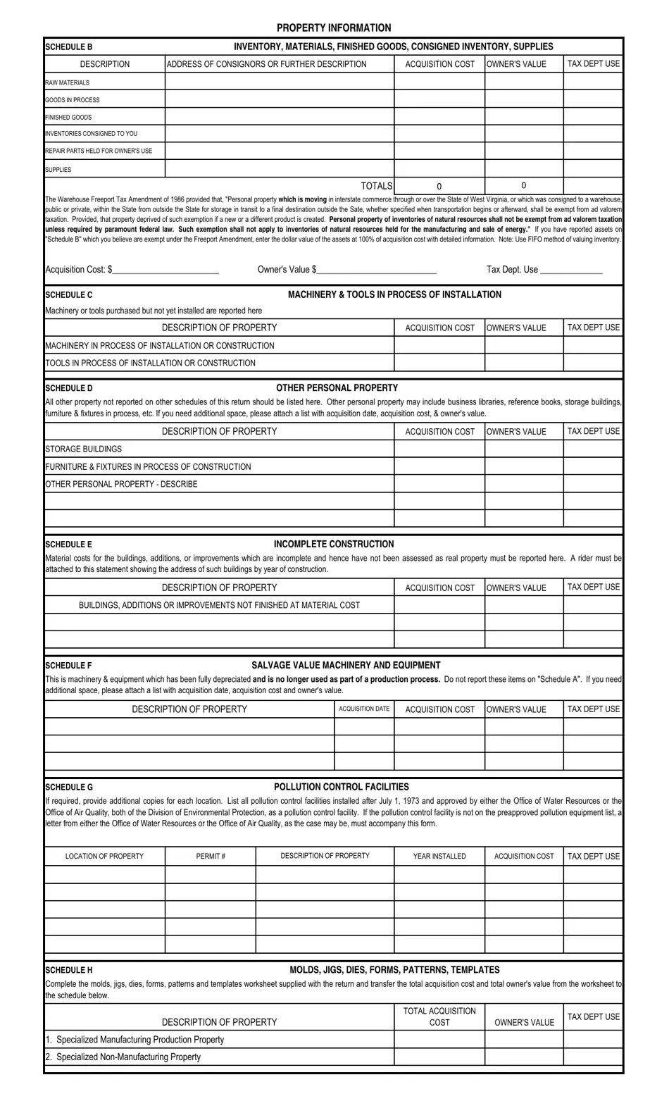 Form STC1232I Download Fillable PDF or Fill Online Industrial Business