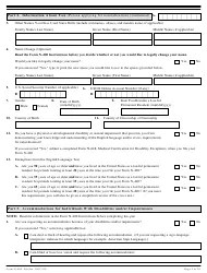 USCIS Form N-400 Download Fillable PDF or Fill Online Application for