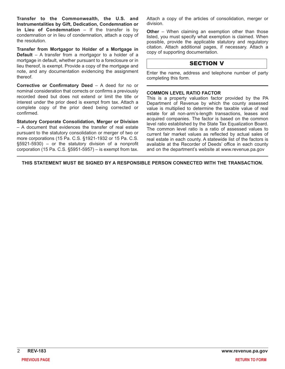 Form REV183 Fill Out, Sign Online and Download Fillable PDF