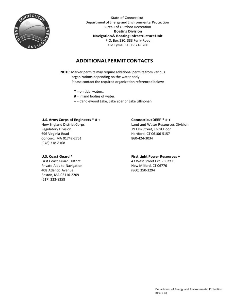 Connecticut Marker Permit Application Fill Out, Sign Online and Download PDF Templateroller
