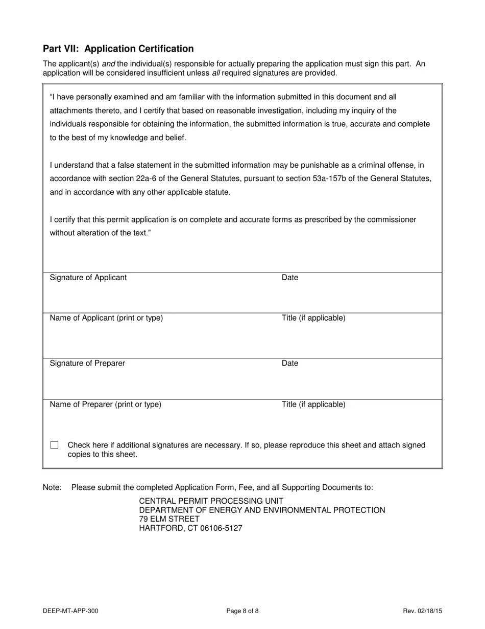 Form DEEPMTAPP300 Download Printable PDF or Fill Online License