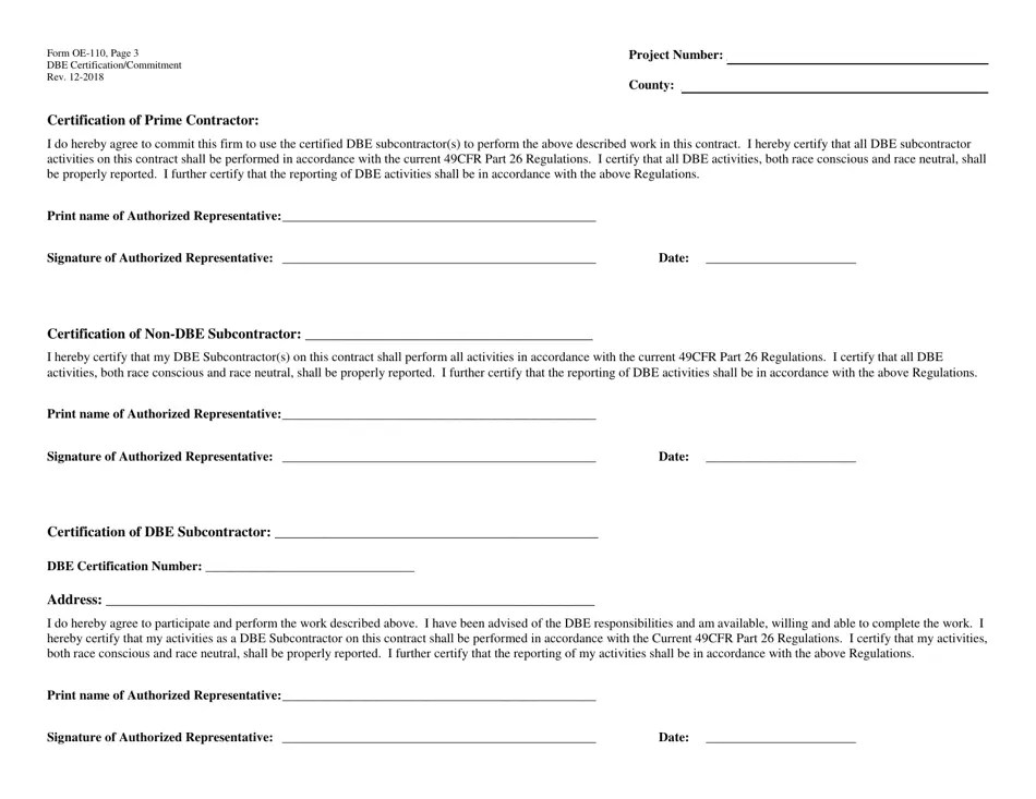 Form OE110 Fill Out, Sign Online and Download Fillable PDF, Alabama