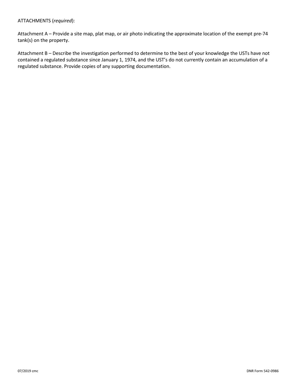 DNR Form 5420986 Download Fillable PDF or Fill Online Affidavit