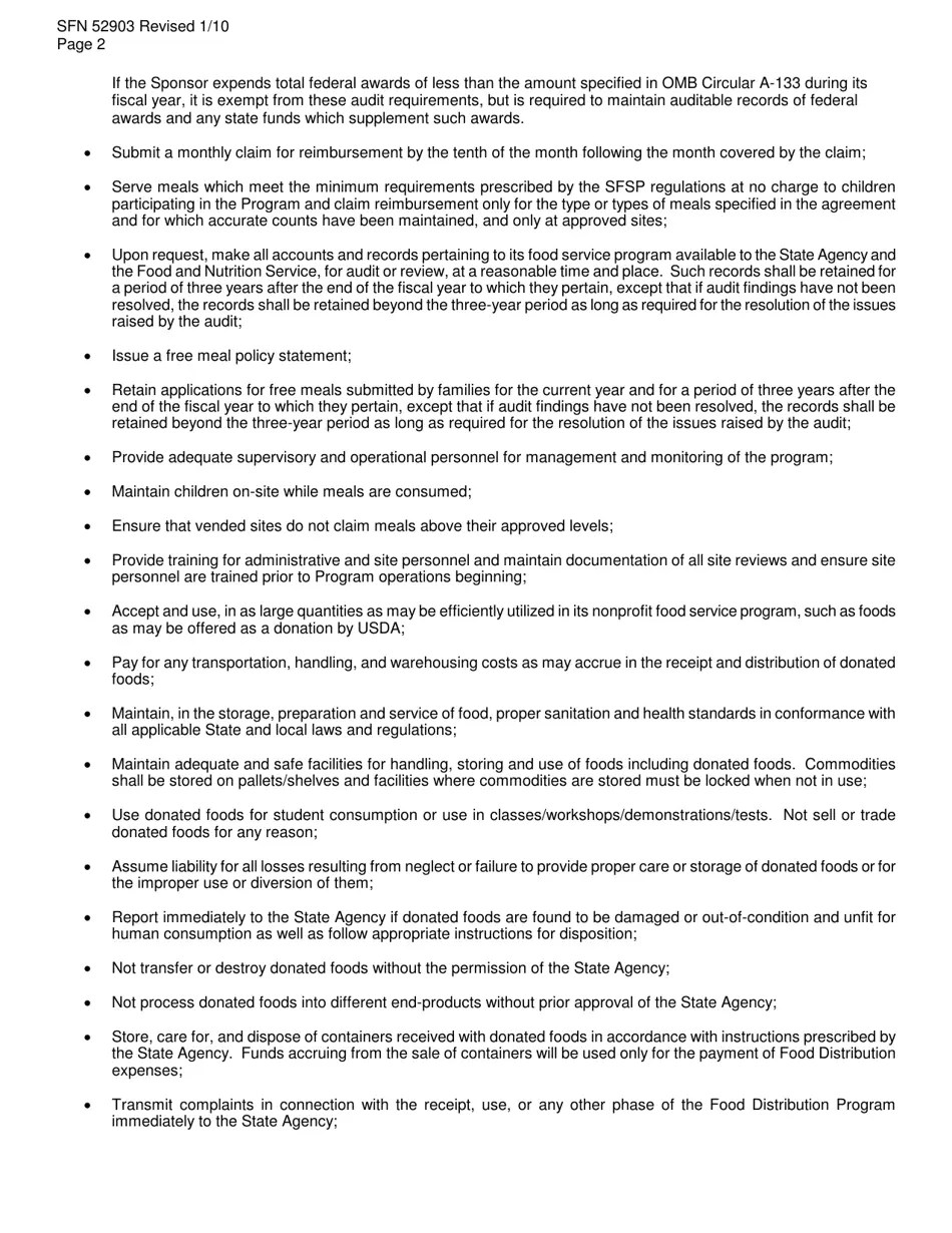 Form SFN52903 Fill Out, Sign Online and Download Fillable PDF, North