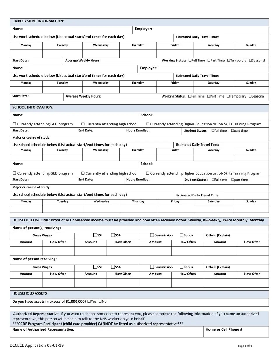 Arkansas Child Care Assistance Application Fill Out, Sign Online and