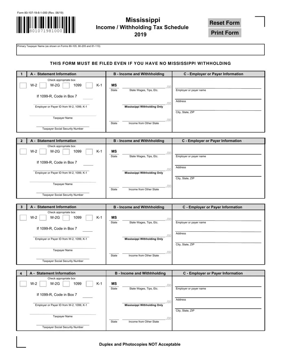 Form 80107 2019 Fill Out, Sign Online and Download Fillable PDF