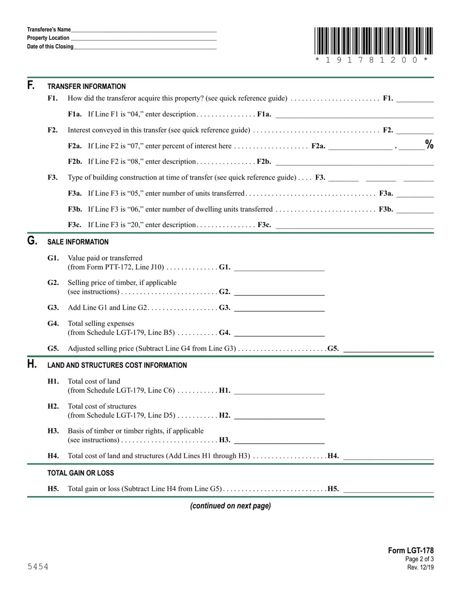 VT Form LGT178 Fill Out, Sign Online and Download Fillable PDF