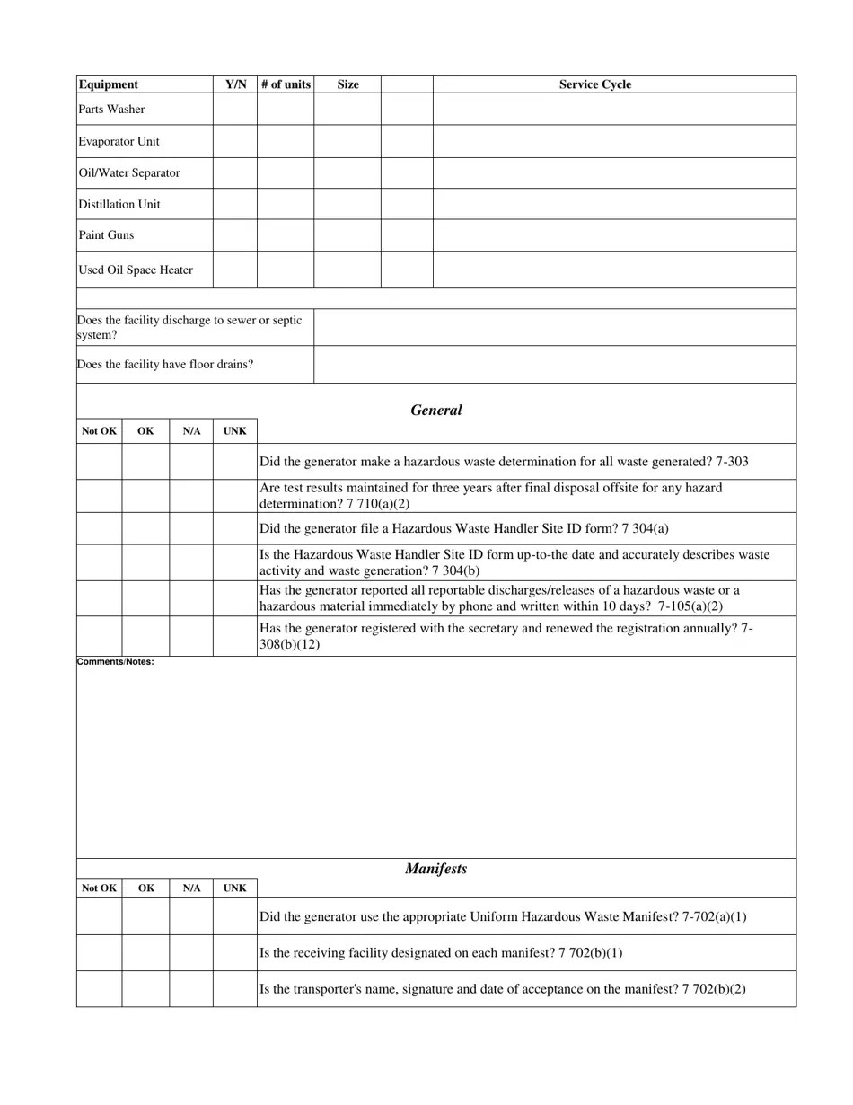 Vermont Full Cei Checklist Lqg Hazardous Waste Generators Fill Out