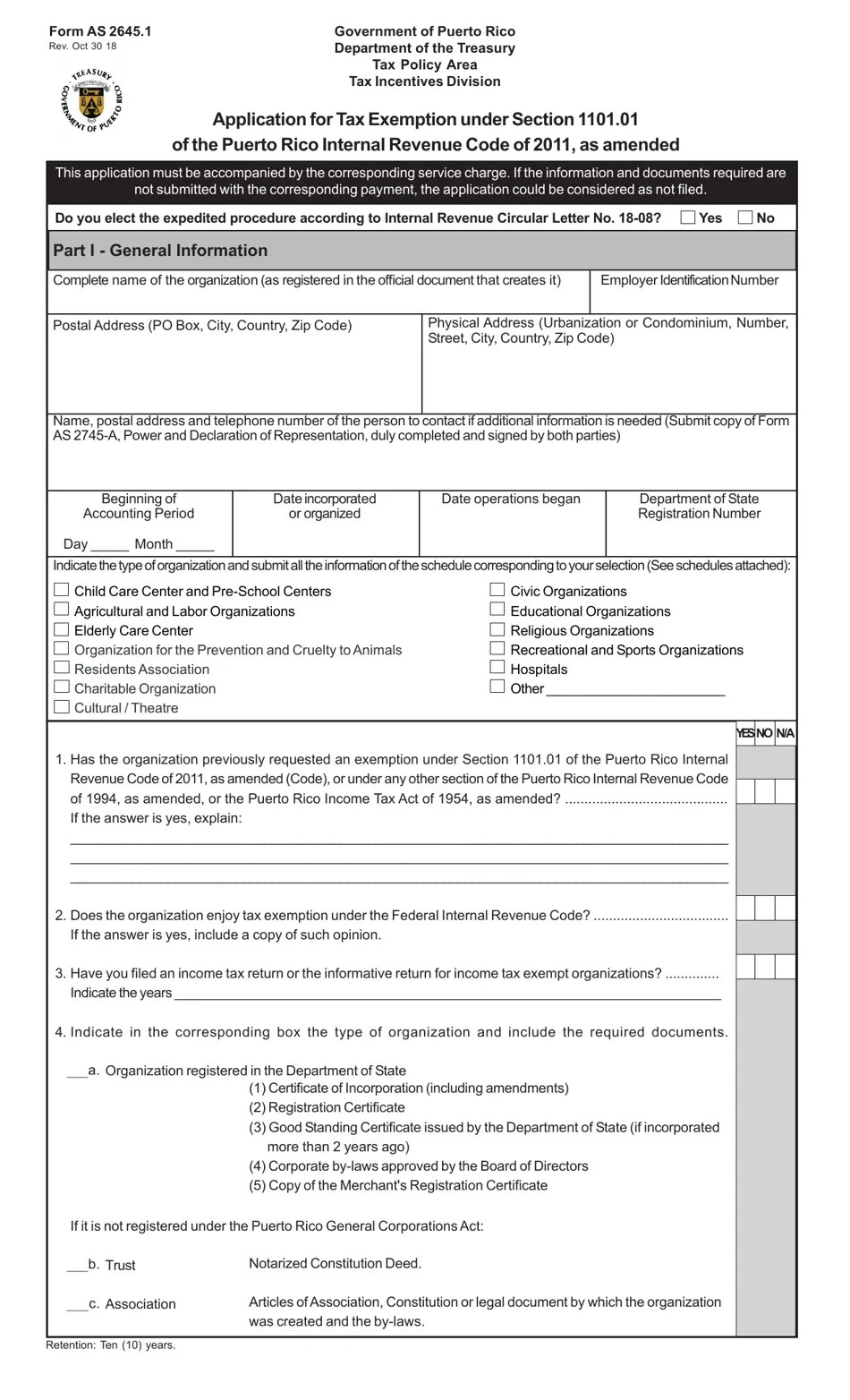 Form AS2645.1 Fill Out, Sign Online and Download Printable PDF