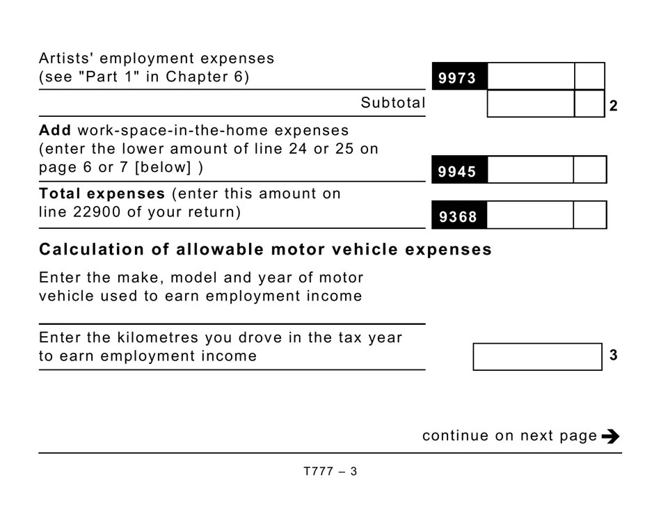 Form T777 2019 Fill Out, Sign Online and Download Printable PDF