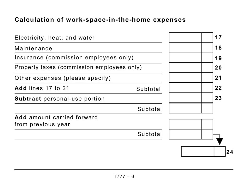 Form T777 2019 Fill Out, Sign Online and Download Printable PDF