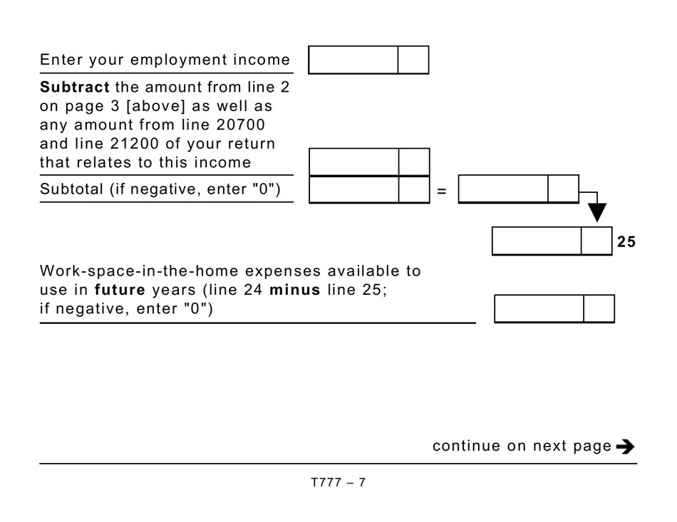 Form T777 2019 Fill Out, Sign Online and Download Printable PDF