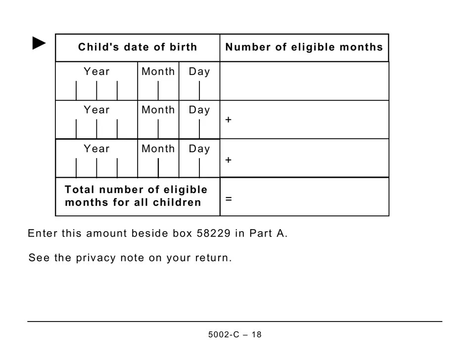 Form 5002C (PE428) 2019 Fill Out, Sign Online and Download
