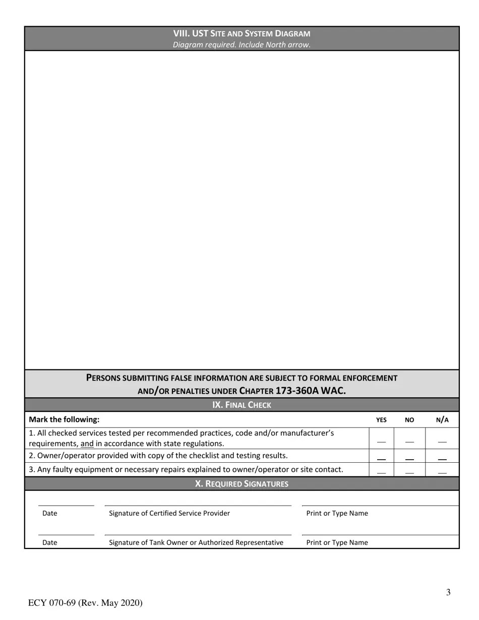 Form ECY07069 Download Printable PDF or Fill Online Leak Testing