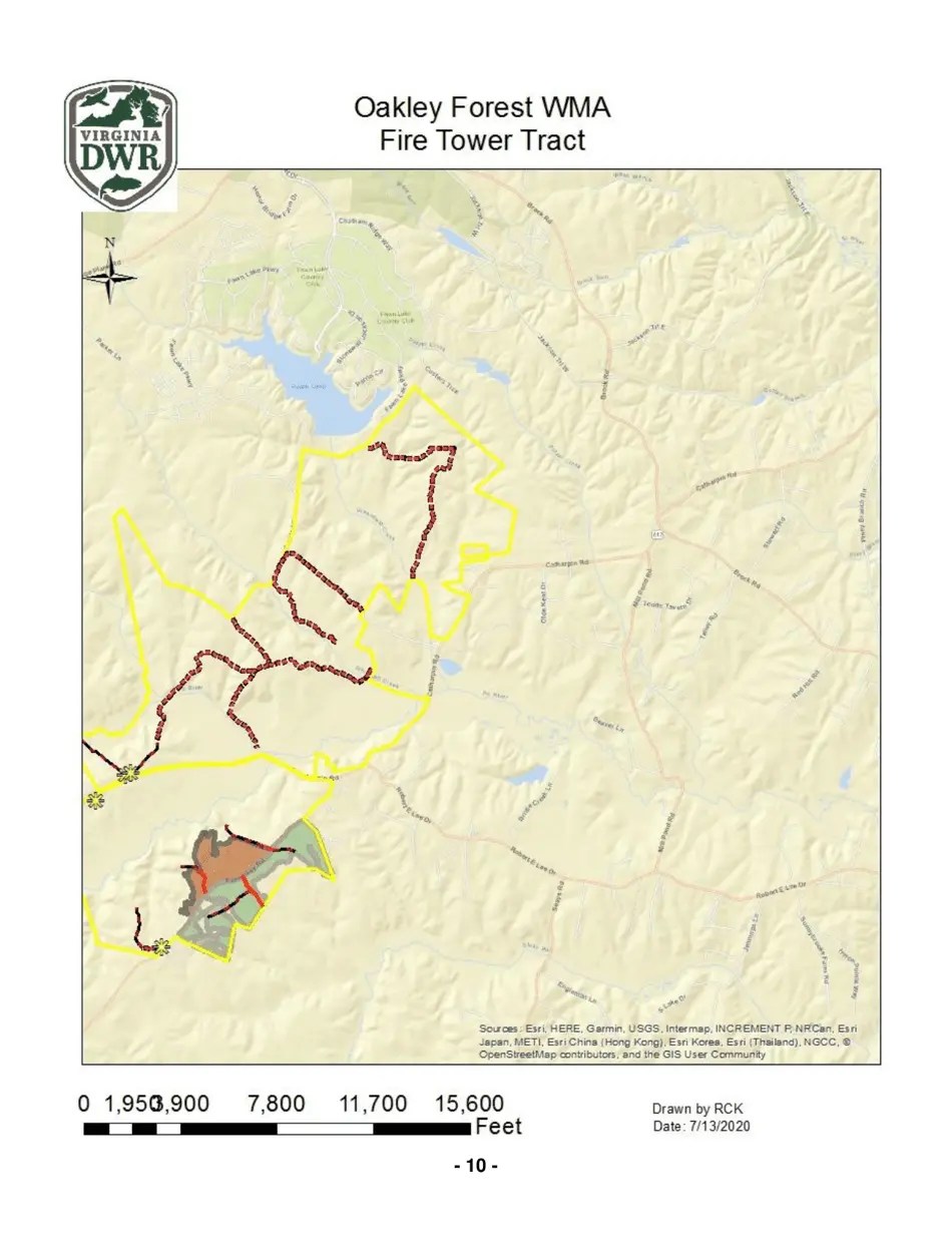 2021 Virginia Oakley Forest Wildlife Management Area Timber Sale Contract (South) Fill Out
