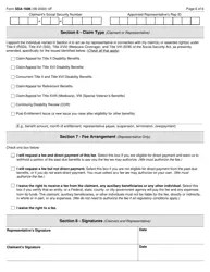 Form SSA-1696 Download Fillable PDF or Fill Online Claimant's