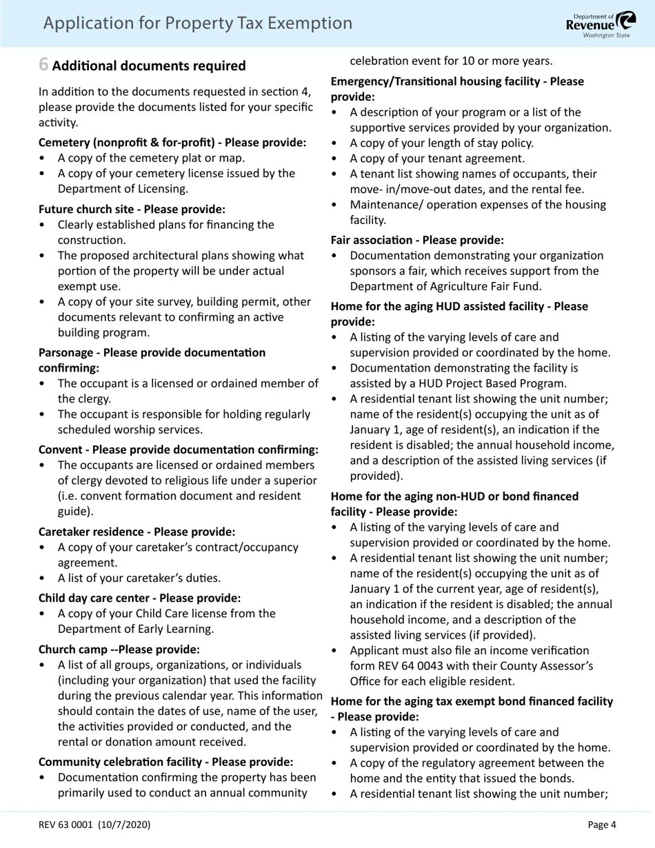 Form REV63 0001 Fill Out, Sign Online and Download Fillable PDF